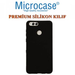 Microcase Huawei Honor 7X Premium Matte Silikon Kılıf + CAM