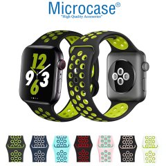 Microcase Realme Watch S için Delikli Silikon Kordon Kayış - KY12