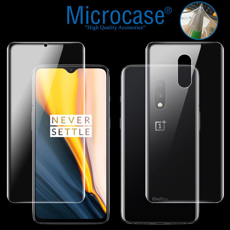 Microcase OnePlus 7 Full Ön Arka Kaplama Koruma Filmi