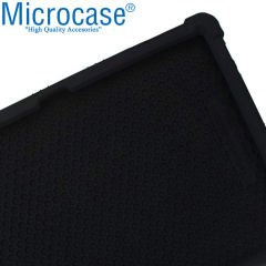 Microcase Lenovo Tab M8 TB-8505F TB-8505X TB-8505I 8.0 inch Tablet Standlı Silikon Kılıf - Siyah