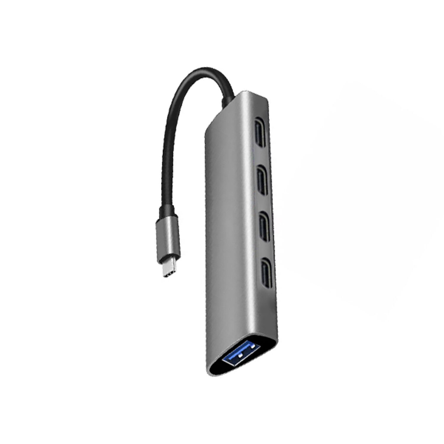 Microcase USB 3.0 Type-C 5in1 Port Çoklayıcı HUB Alüminyum Slim Kasa - AL3915
