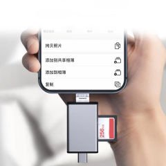 Microcase Otg 7 In 1 Lightning Type C USB Micro USB Hafıza Kart Okuyucu AL4218