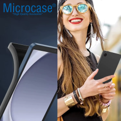 Microcase Samsung Galaxy Tab S10 FE Tablet Silikon Tpu Soft Kılıf -AL3284