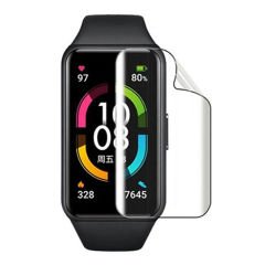 Microcase Honor Band 6 için TPU Ekran Koruma Filmi - Şeffaf