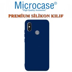 Microcase Xiaomi Mi 8 Premium Matte Silikon Kılıf + Cam Koruma