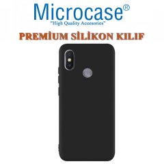 Microcase Xiaomi Mi 8 Premium Matte Silikon Kılıf + Cam Koruma