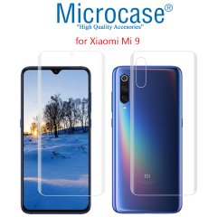 Microcase Xiaomi Mi 9 Full Ön Arka Kaplama Koruma Filmi