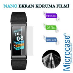 Microcase Huawei B3 Pro Watch Nano Esnek Ekran Koruma Filmi