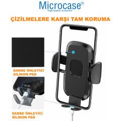 Microcase Izgaralıktan Vantuzlu Araç İçi 360 Derece Döner Telefon Tutucu - AL4224