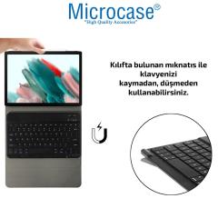 Microcase Galaxy Tab A8 X200 10.5 Bluetooth Klavyeli Kılıf - BKK4