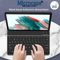 Microcase Galaxy Tab A8 X200 10.5 Bluetooth Klavyeli Kılıf - BKK4