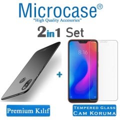 Microcase Xiaomi Mi A2 Lite Premium Matte Silikon Kılıf + CAM