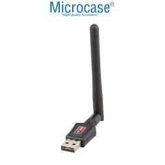 Microcase 2.4GHz 300 Mbps 5 Dbi USB Wireless Adaptör WiFi Anten 15.5cm - AL4222
