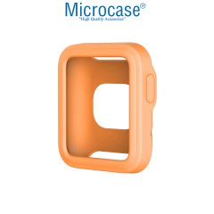 Microcase Xiaomi Mi Watch Lite Önü Açık Tasarım Silikon Kılıf (SEÇENEKLİ)