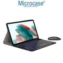 Samsung Tab A8 X200 10.5 Bluetooth Klavye ve Mouse + Kılıf BKK6