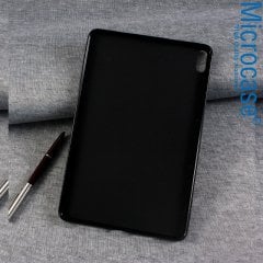 Microcase Huawei MatePad 10.4 inch Siyah Silikon Kılıf + Tempered Glass Cam Koruma