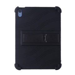 Microcase Apple Ipad A16 11.Nesil 2025 Tablet için Standlı Silikon Kılıf - AL3309 Siyah