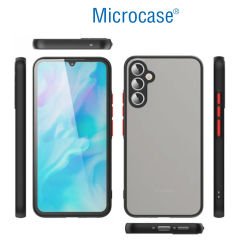 Microcase Samsung Galaxy A55 5G London Serisi Darbeye Dayanıklı Kılıf - Siyah AL3415