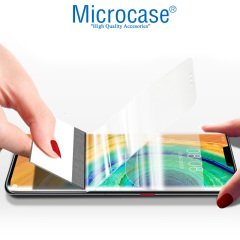 Microcase Huawei Mate 30 Pro Full Ekran Koruma Curved 3D Pet Film