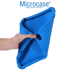 Microcase Apple Ipad Air 11 M3 2025 Tablet için Standlı Silikon Kılıf - AL3309 Siyah