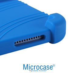 Microcase Apple Ipad Air 11 M3 2025 Tablet için Standlı Silikon Kılıf - AL3309 Siyah