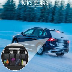 Microcase Araç Bagaj Düzenleyici 8 Cepli Organizer Oto içi Aksesuar Malzeme Düzenleyici Çanta AL4229