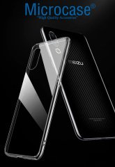 Microcase Meizu 16s Ultra İnce 0.2 mm Soft Silikon Kılıf + Tempered Glass Cam Koruma (SEÇENEKLİ)