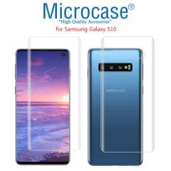 Microcase Samsung Galaxy S10 Full Ön Arka Kaplama Koruma Filmi