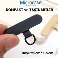 Microcase  Telefon  İp Askılıklar için Paslanmaz Çelik   Tutacak Bağlantı Parçası -AL4832 10 Adet