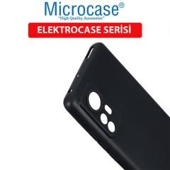 Microcase Xiaomi 12S Elektrocase Serisi Silikon Kılıf - Siyah