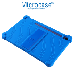 Microcase Samsung Galaxy Tab S10 FE Tablet için Standlı Silikon Kılıf - AL4363
