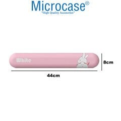 Microcase DS113 Kaydırmaz Silikon Tabanlı Tavşan Baskılı Klavye Bilek Destek Padi 44x8cm - AL3834