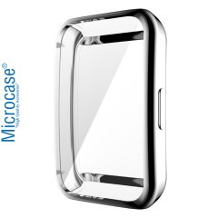 Microcase Honor Band 6 Önü Kapalı Tasarım Silikon Kılıf (SEÇENEKLİ)