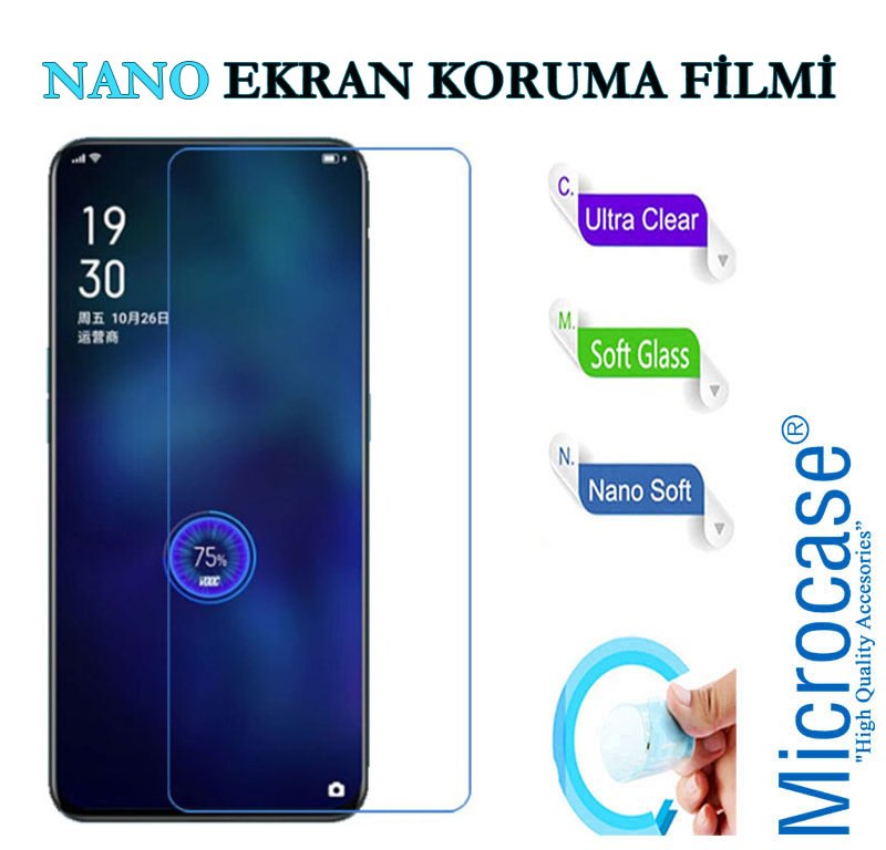 Microcase Oppo Reno 10x Zoom Nano Esnek Ekran Koruma Filmi
