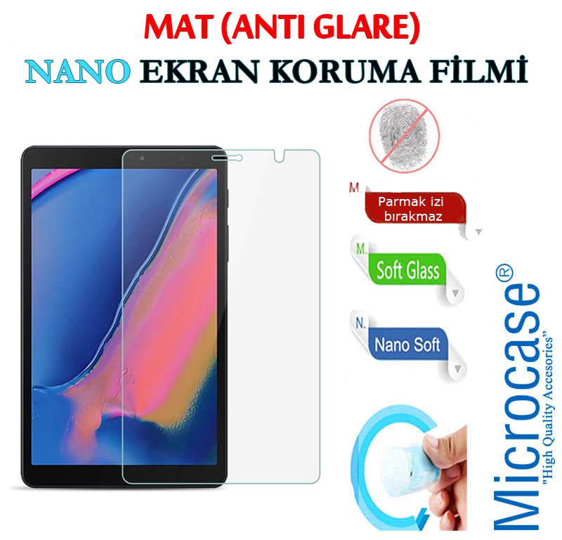 Microcase Samsung Galaxy Tab A 8.0 T290 T295 T297 Nano Esnek Ekran Koruma Filmi - MAT