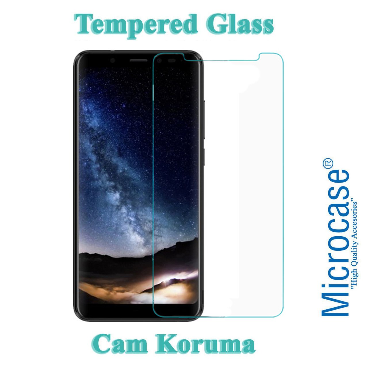 Microcase Casper Via G1 Plus Tempered Glass Cam Ekran Koruma