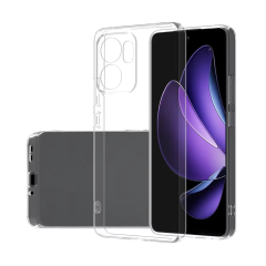 Microcase Oppo Reno 13F 5G ile Uyumlu Slim Serisi Soft TPU Silikon Kılıf - Şeffaf AL3324