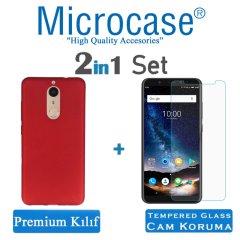Microcase Casper Via G1 Premium Matte Silikon Kılıf + Cam Koruma