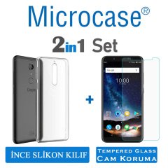 Casper Via G1 İnce 0.2 mm Soft Silikon Kılıf + Ekran Koruma