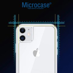 Microcase iPhone 11 Arka Kapak için Tempered Glass Cam Koruma