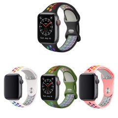 Microcase Huawei Watch GT 2e için Delikli Silikon Kordon Kayış - KY13