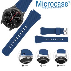 Microcase Haylou Solar LS05 için Silikon Kordon Kayış - KY7
