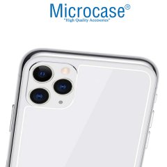 Microcase iPhone 11 Pro Arka Kapak için Tempered Glass Cam Koruma
