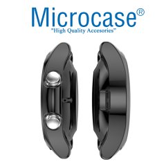 Microcase Samsung Galaxy Watch3 45 mm Önü Açık Tasarım Silikon Kılıf - Siyah