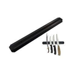 Microcase Mıknatıslı Bıçak Askısı 50cm Güçlü Bıçak Tutucu Bıçak Mutfak Organizer Bıçaklık AL4356 Siyah