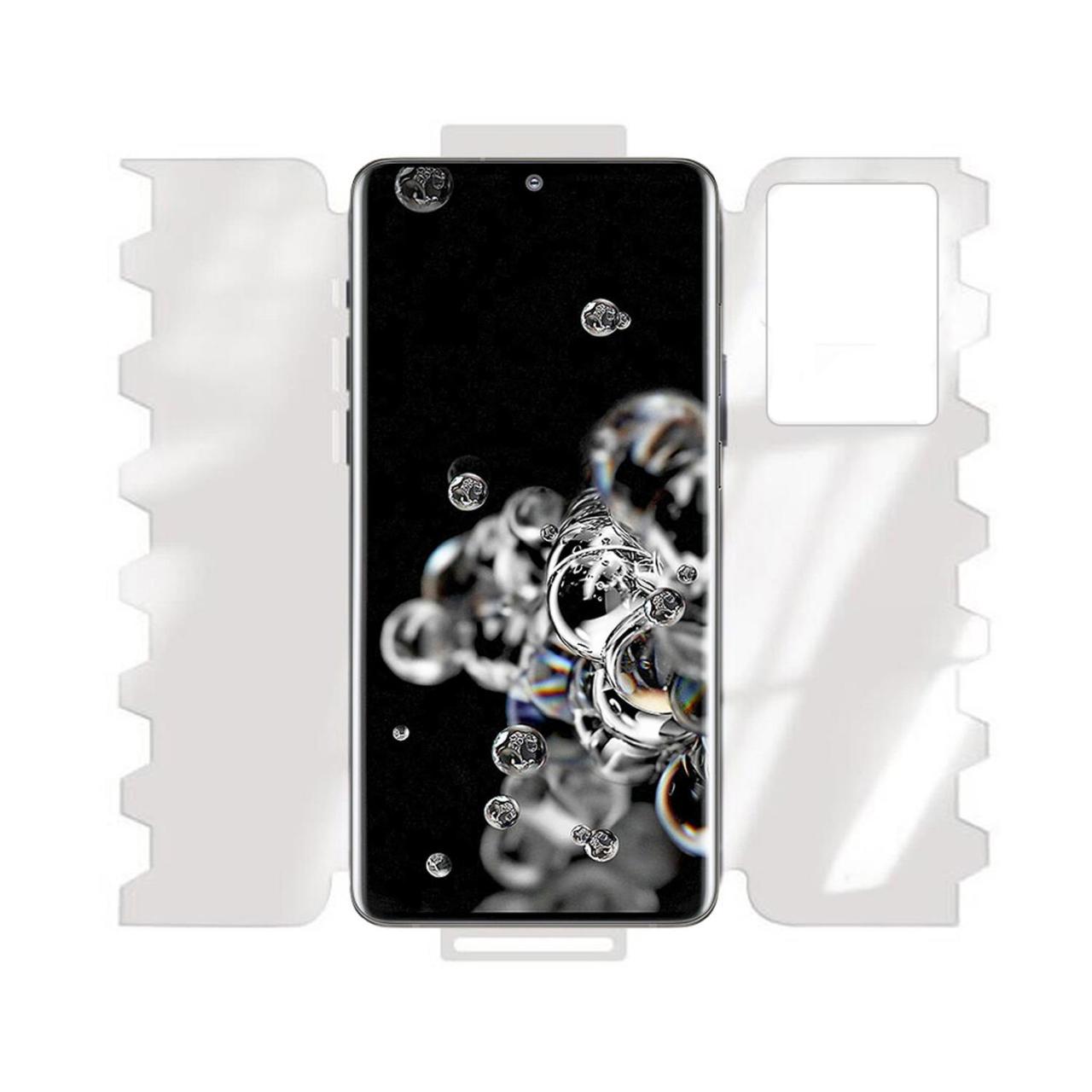 Microcase Samsung Galaxy S20 Ultra Ön Arka Yan Koruma Full Body Film - FL360