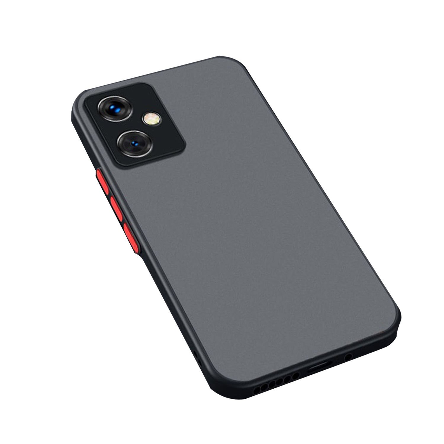 Microcase Poco M6 5G /Xiaomi Redmi 13C 5G London Serisi Darbeye Dayanıklı Kılıf - Siyah AL3415