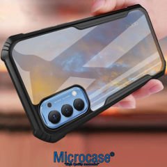 Microcase Oppo Reno 4 Airbag Serisi Darbeye Dayanıklı Tpu Kılıf