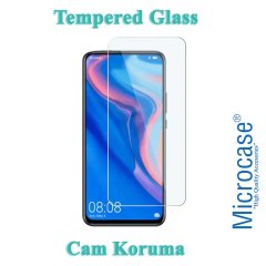Microcase Huawei Y9 Prime 2019 Ultra İnce 0.2 mm Soft Silikon Kılıf + Tempered Glass Cam Koruma (SEÇENEKLİ)