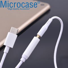 Microcase Type-C Kulaklık Dönüştürücü 3.5 mm jack Adaptör